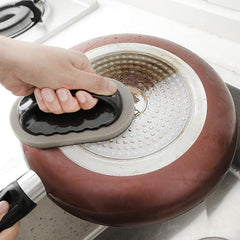Strong Kitchen Sponge Brush for Pots Pans Grinders Knives