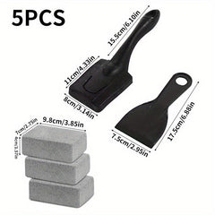 Grill Griddle Cleaning Brick Block for Removing Stains BBQ