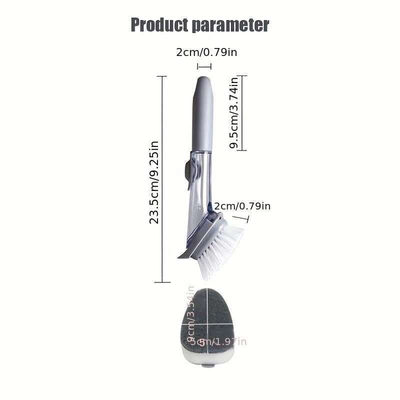 Hydraulic Pot Washing Brush - Easy to Use, Non Stick