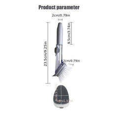 Hydraulic Pot Washing Brush - Easy to Use, Non Stick
