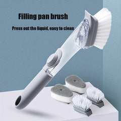 Hydraulic Pot Washing Brush - Easy to Use, Non Stick