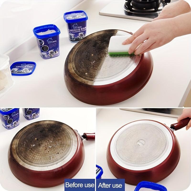 Stainless Steel Cleaning Paste for Kitchen Cookware Safe for Grease Dirt