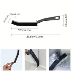 2pcs Long Handle Groove Cleaning Brush Hard Bristle Multifunctional Crevice Wind