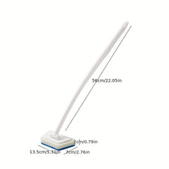 Long Handle Bathtub Scrubber Brush Shower Tub Tile Cleaning Sponge