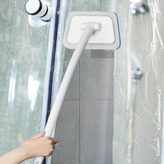 Long Handle Bathtub Scrubber Brush Shower Tub Tile Cleaning Sponge