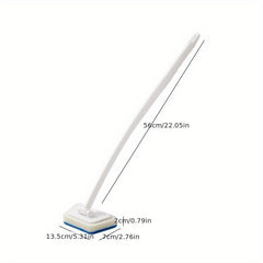 Long Handle Bathtub Scrubber Brush Shower Tub Tile Cleaning Sponge