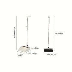 Upright Broom And Dustpan Combo Set For Home and Office Cleaning