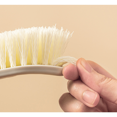 1pc Scrub Brush Shower Scrubber with Ergonomic Handle and Durable Bristles