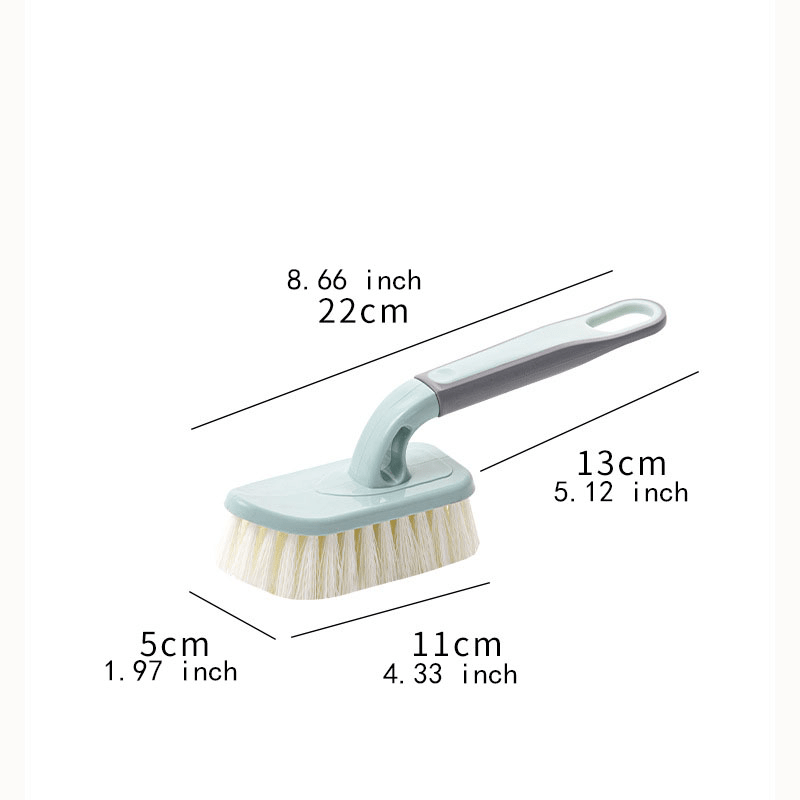 1pc Scrub Brush Shower Scrubber with Ergonomic Handle and Durable Bristles