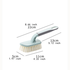 1pc Scrub Brush Shower Scrubber with Ergonomic Handle and Durable Bristles