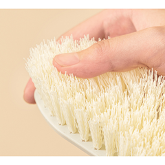 1pc Scrub Brush Shower Scrubber with Ergonomic Handle and Durable Bristles