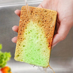 Green Heavy Duty Scrub Sponges & Scouring Pad for Kitchen & Bathroom