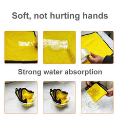 Microfiber Cleaning Cloth Reusable Household Rag Window Wiping Cloth