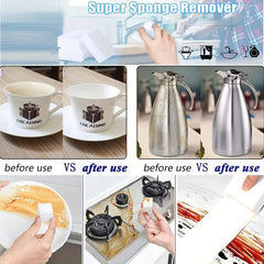 10pcs Magic Cleaning Sponge Multifunctional Melamine Sponge Scouring Pad