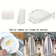 10pcs Magic Cleaning Sponge Multifunctional Melamine Sponge Scouring Pad