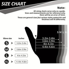100pcs Disposable Nitrile Gloves Powder Latex 9 Inch Gloves