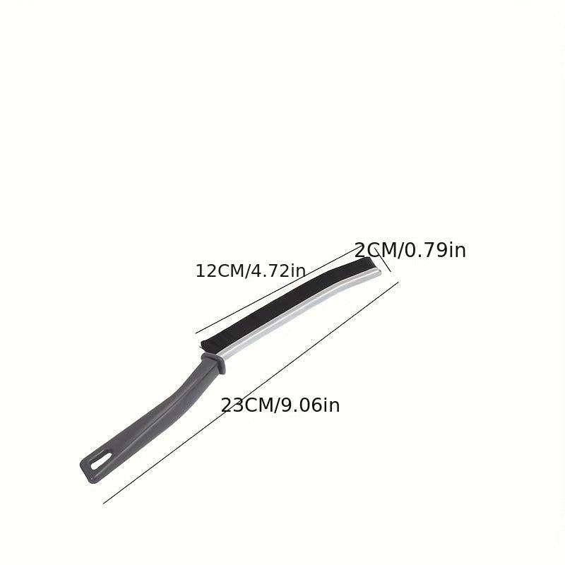 Long Handle Groove Cleaning Brush for Window and Door Thin Detailing