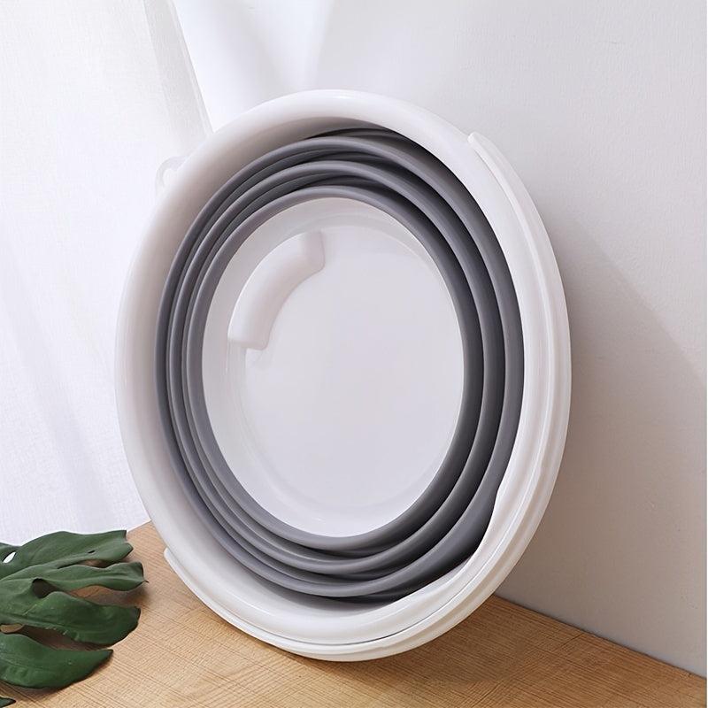 1pc Foldable Bucket Portable Outdoor Fishing Camping Water Bucket