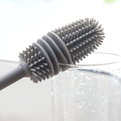 Long Handle Cup Brush for Easy Cleaning Tea Cups Glasses