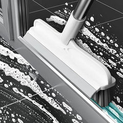 Bathroom Dual use Long Handle Floor Gap Brush Tile Gap Cleaning Wiper