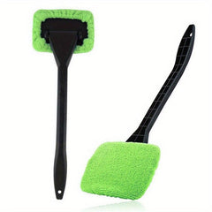 Windshield Cleaner Car Window Cleaning Tool Microfiber Cloth Brush