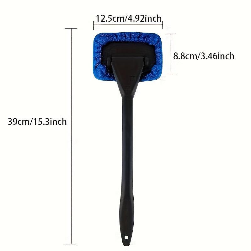 Windshield Cleaner Car Window Cleaning Tool Microfiber Cloth Brush