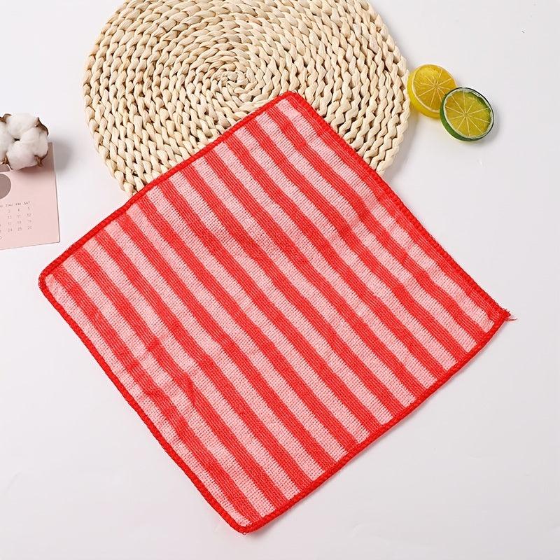 5pcs Microfiber Reusable Cleaning Cloth Dish Washing Cloth