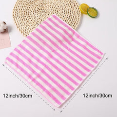 5pcs Microfiber Reusable Cleaning Cloth Dish Washing Cloth