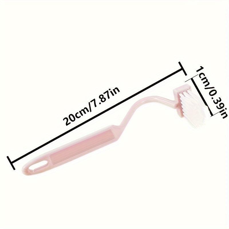 S Shaped Plastic Toilet Brush Bathroom Cleaning Tool