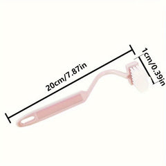 S Shaped Plastic Toilet Brush Bathroom Cleaning Tool