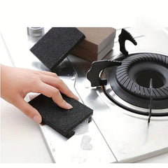 2pcs Silicon Carbide Sponge Rust and Sand Remover Scrubber for Pots and Pans