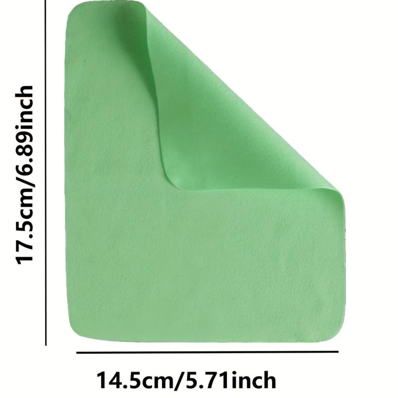 10pcs Ultra-fine Fiber Cleaning Cloths for Glasses, Cell Phones, Screens