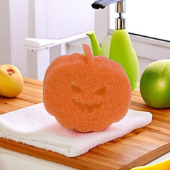 Halloween Pumpkin Cleaning Sponge Dishwashing Supplies