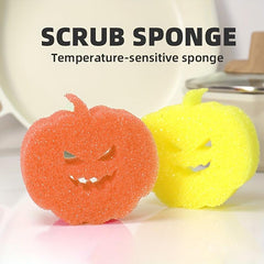 Halloween Pumpkin Cleaning Sponge Dishwashing Supplies