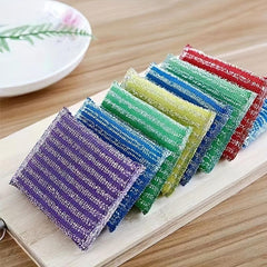 8pcs Kitchen Sponge Cleaning Cloth Rag Scrub King Cleaning Brush