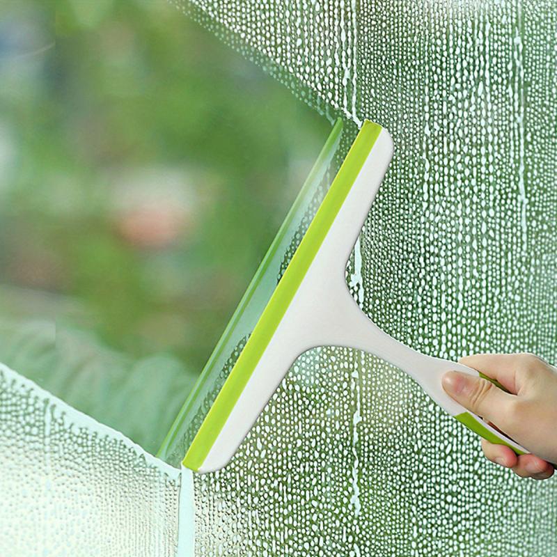 1pc Shower Squeegee Glass Wiper Handheld Scraper