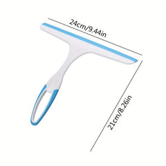 1pc Shower Squeegee Glass Wiper Handheld Scraper