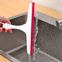1pc Shower Squeegee Glass Wiper Handheld Scraper