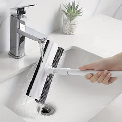 81 Squeegee Window Cleaner 2 In 1 Extension Pole Cleaning Window Brush