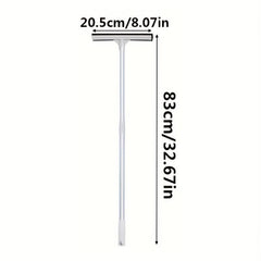 81 Squeegee Window Cleaner 2 In 1 Extension Pole Cleaning Window Brush