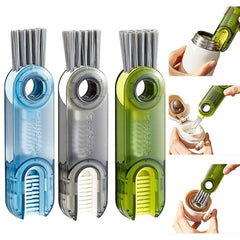 3pcs 7.62cm Multifunctional Cleaning Brush Cup Lid Crevice Cleaning Tools