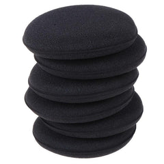 12pcs Round Car Wash Sponge Car Cleaning Scrubbing Microfiber Polishing Pads