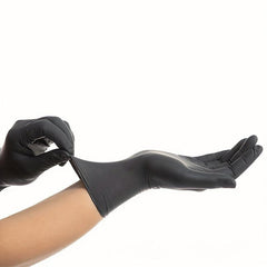 100pcs Disposable Nitrile Gloves Powder Waterproof Anti Gloves