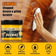 Natural Beeswax Wood Floor Maintenance Furniture Care Polishing