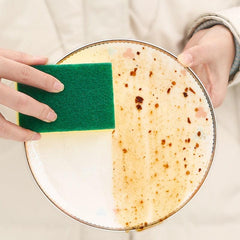 5pcs Multifunctional Cleaning Sponge Double Sided Scouring Pad