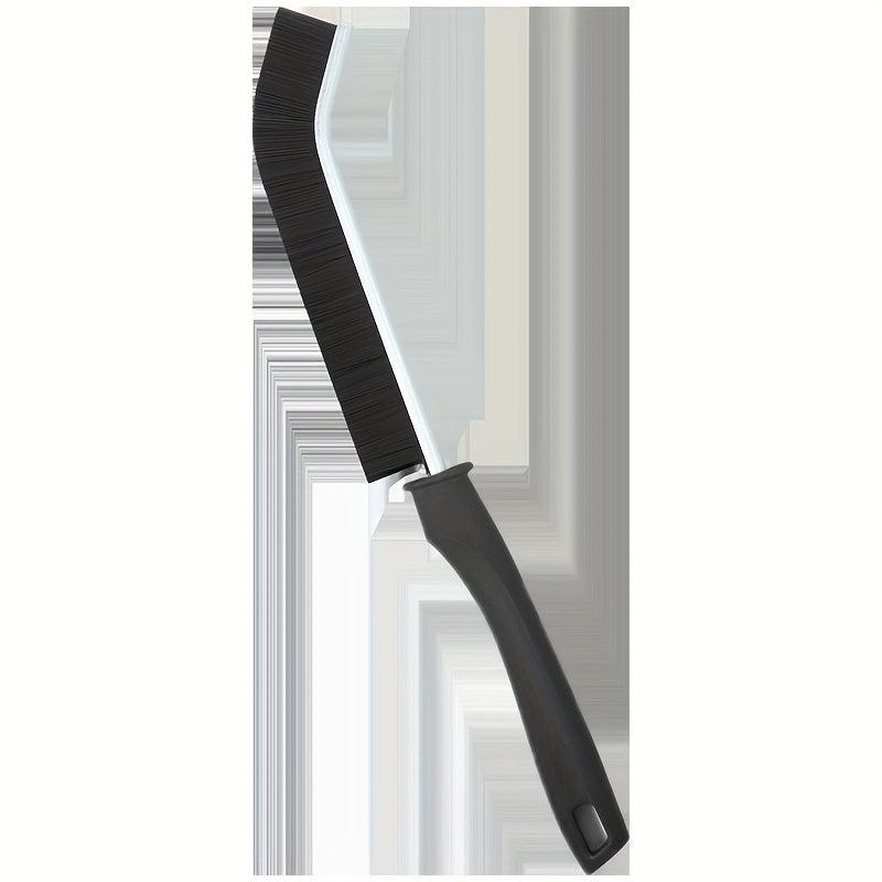 Long Handle Hard Bristle Groove Cleaning Brush Window Door Thin Detailing Brush