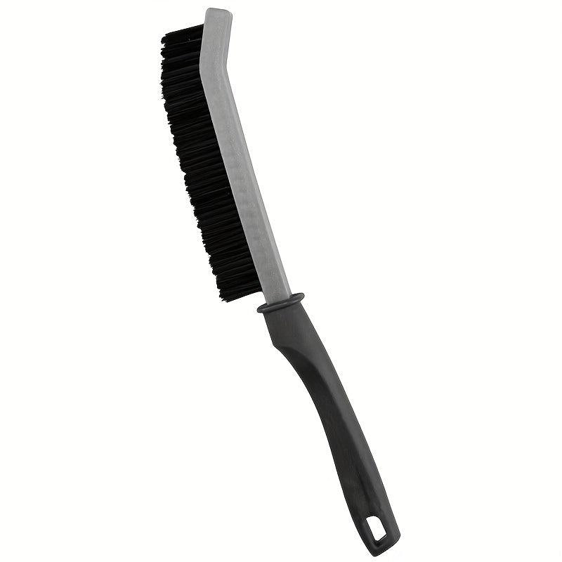Long Handle Hard Bristle Groove Cleaning Brush Window Door Thin Detailing Brush