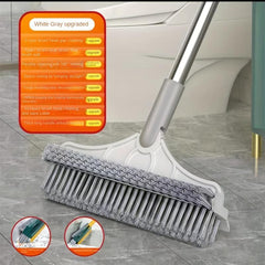 3-In-1 Triangle Scrub Brush with Long Handle
