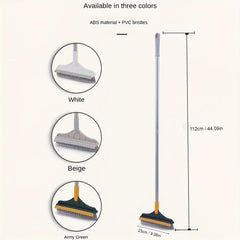 3-In-1 Triangle Scrub Brush with Long Handle