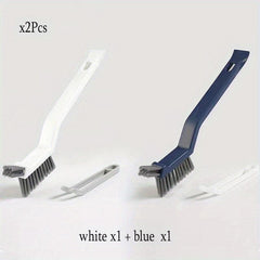 V-shaped Crevice Brush Long Handle Floor Cleaning Brush